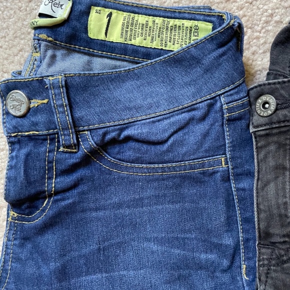 3 jeans like new skinny stretch size 25 - Picture 2 of 6